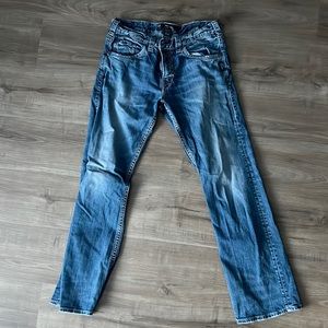 Zac silver brand jeans